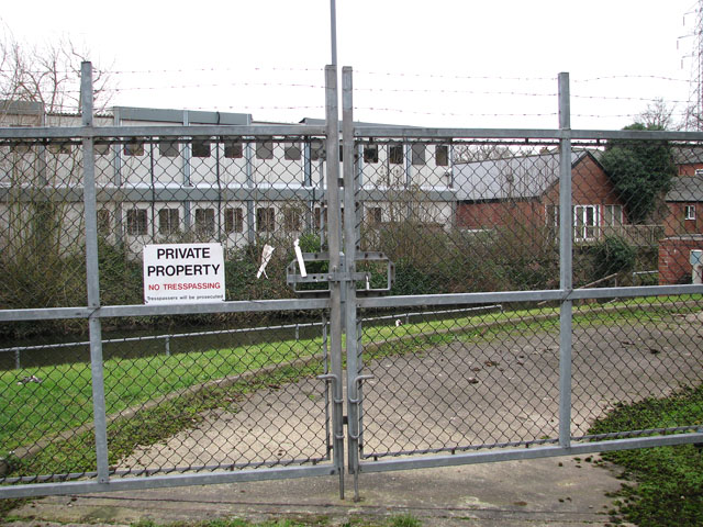 Gated access to pumping station