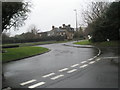 Looking from Vicargae Lane across the church roundabout towards Station Road