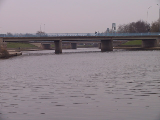 Roadbridges across the River Exe