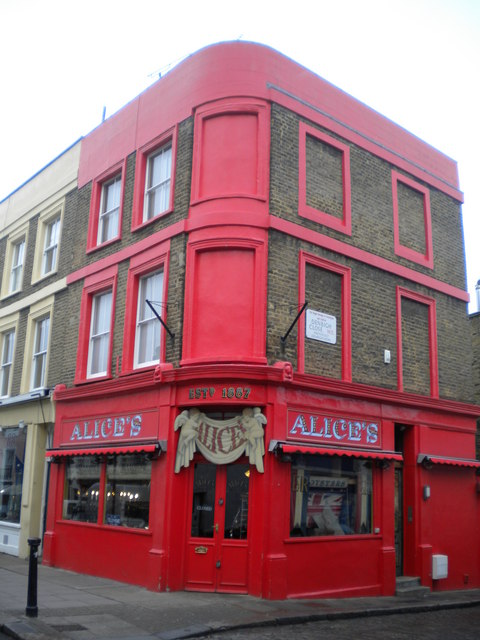 Alice's, Portobello Road W11