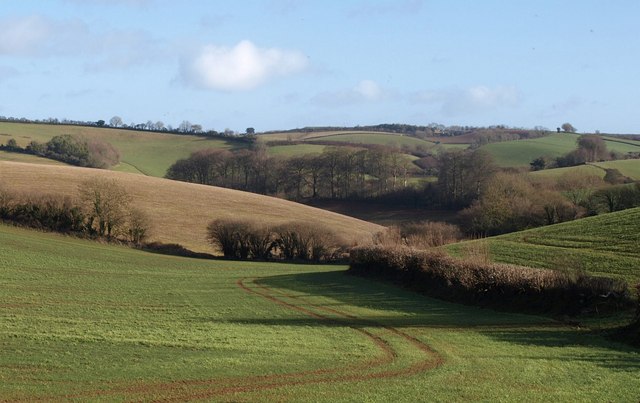 Combe above Compton