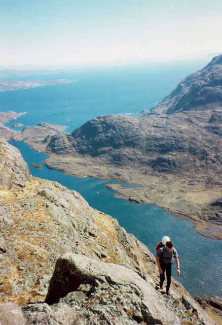 High on Druim nan Ramh © Richard Law cc-by-sa/2.0 :: Geograph Britain