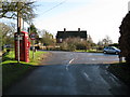 Junction of Jemmett Lane with Church Road