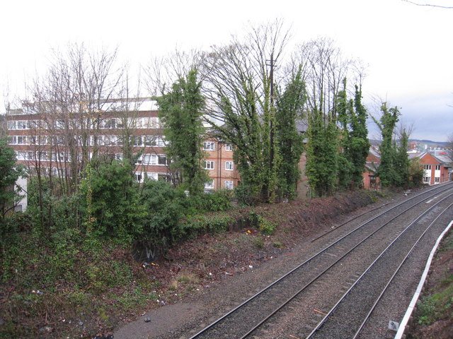 Railway passing through High Wycombe