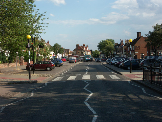 Looking south along Stevenage High... © Peter Langsdale :: Geograph ...