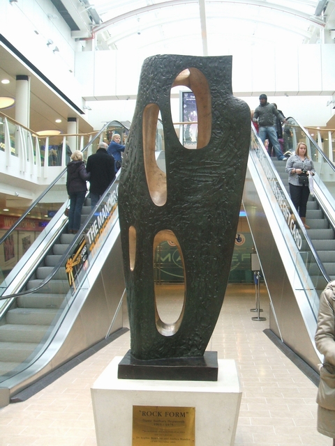 Mander Centre Statue - Rock Form (Porthcurno)