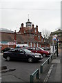 Car parking spaces on the station forecourt at Bognor