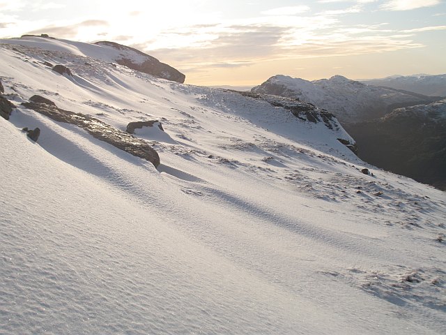 Western slopes of Beinn Ime