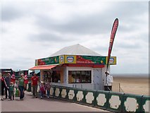 SD3128 : Ice Cream Kiosk, Promenade, St Annes-on-Sea by Terry Robinson