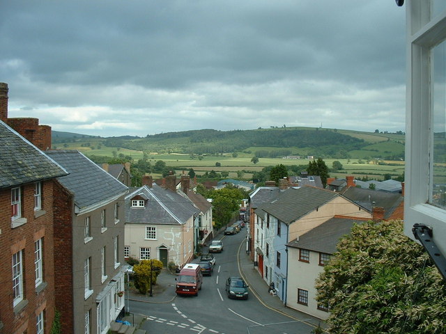View from Top floor of the Castle Hotel looking East South East