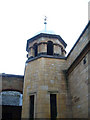 Tower in the Mackintosh-designed courtyard, Queen Margaret College