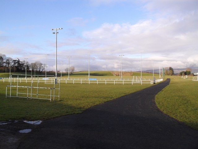 Pitches at the Mid Ulster Sports Arena,... © Dean Molyneaux cc-by-sa/2.