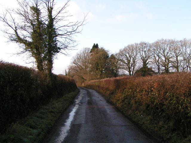 Lane near Little Barton Farm