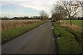 Road near Stoneford Barn