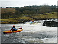 Central line on Conistone Falls