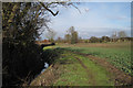 Footpath by ditch near Oakdene