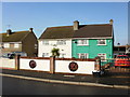 Wheeled wall, Jerusalem Lane, New Inn