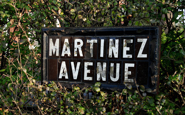 Martinez Avenue sign, Belfast (1)