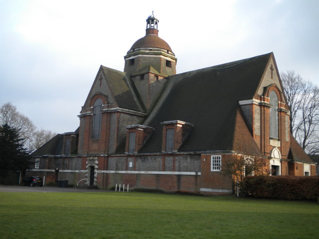 Hampstead Garden Suburb Free Church from North Square NW11