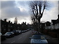 Hampstead Way NW11 looking to the junction with Finchley Road NW11