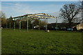 Barn under construction, Moreton Hall Farm