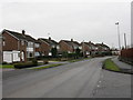 Middlewich - Long Lane South, Looking Southwest