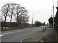 SJ7366 : Sproston Green - A54 At Brereton Lane by Peter Whatley