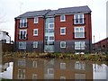 Canalside flats on Bridge Street