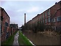 Factory alongside the Erewash Canal, just north of the A6005