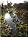 Soggy track near Finlake