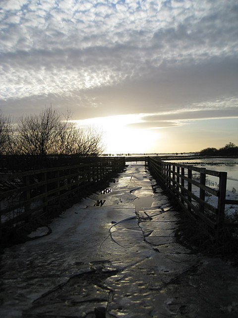 Winter Sun at Hundred Foot Washes