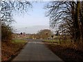 Junction of Eakring road with the busy Old Rufford Road A614