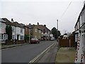 Looking down Priory Road towards The Old House at Home.