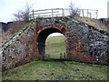 Occupation bridge under old railway