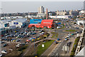 Shops around Harbour Parade and Pirelli Street