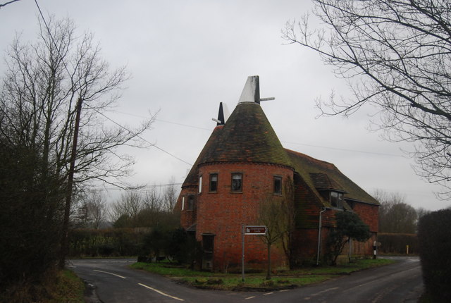 Triangle Oast house, Chiddingstone