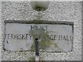 Plaque, Ferniskey Orange Hall