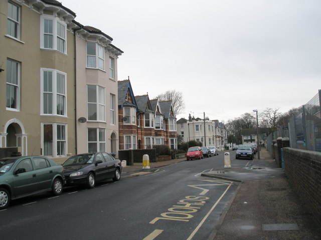 Glamis Street on a dull January morning