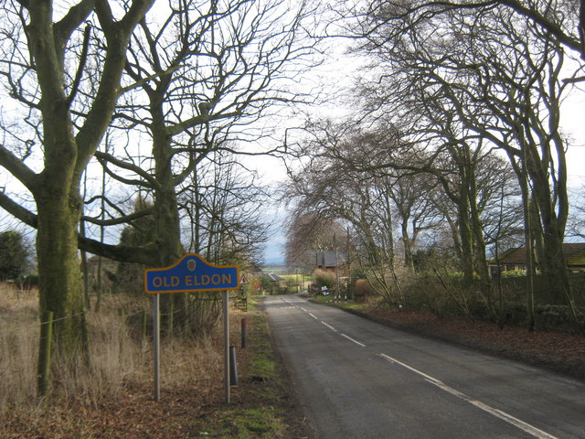 Road into Old Eldon from Bishop Auckland