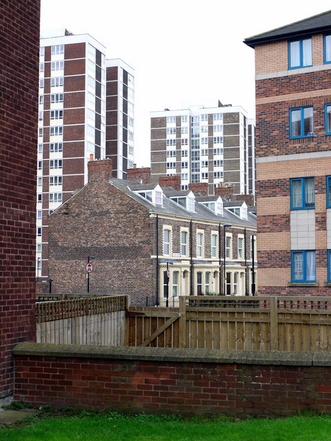View from Byron Street, Shieldfield