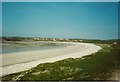 The machair and beach at Traigh nam Faoghailean