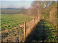 Public footpath near Eggs Tump