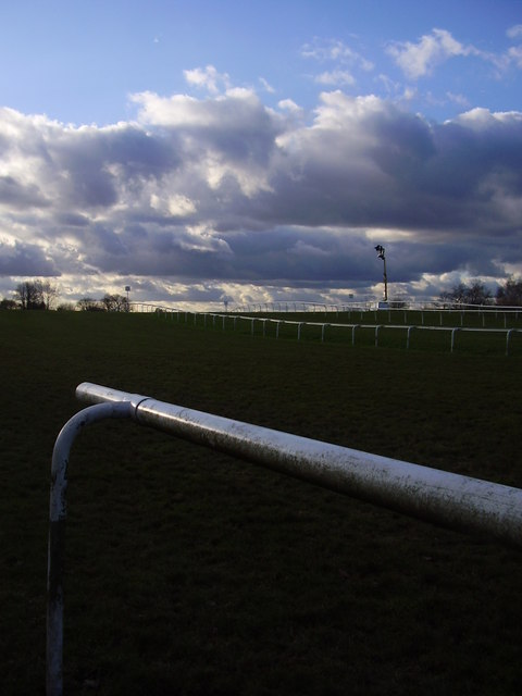The hill on Doncaster  racecourse.
