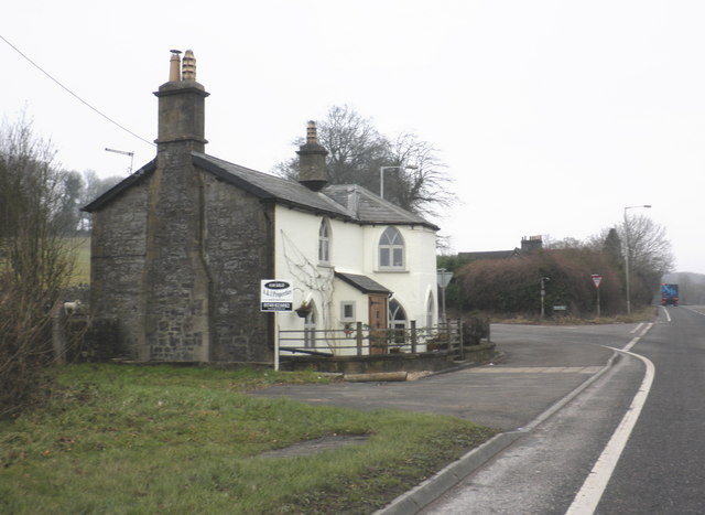 Former toll house, on the A361, near East Cranmore
