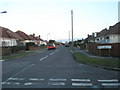 Looking from Grove Avenue into Merton Crescent