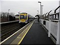 Train approaching, Moira Station