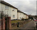 Libeneth Road approaching the eastern end of Lime Crescent, Newport