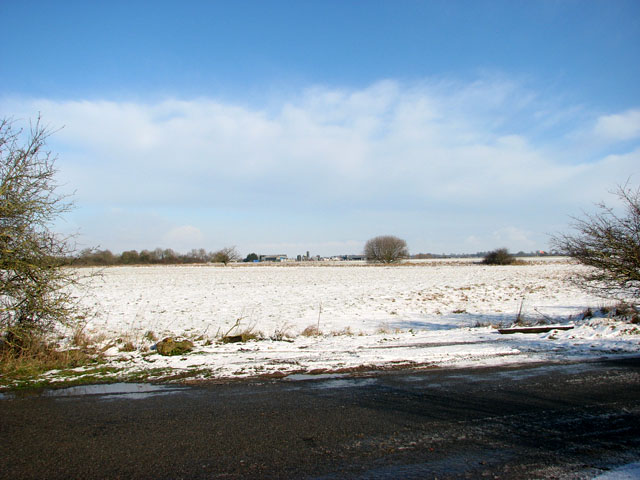 View across Seething Airfield from Toad Lane