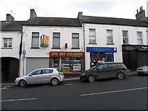 J3652 : Spa Dry Cleaners / Fineline, Ballynahinch by Kenneth  Allen
