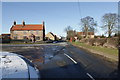 Yedingham, road junction with the B1258